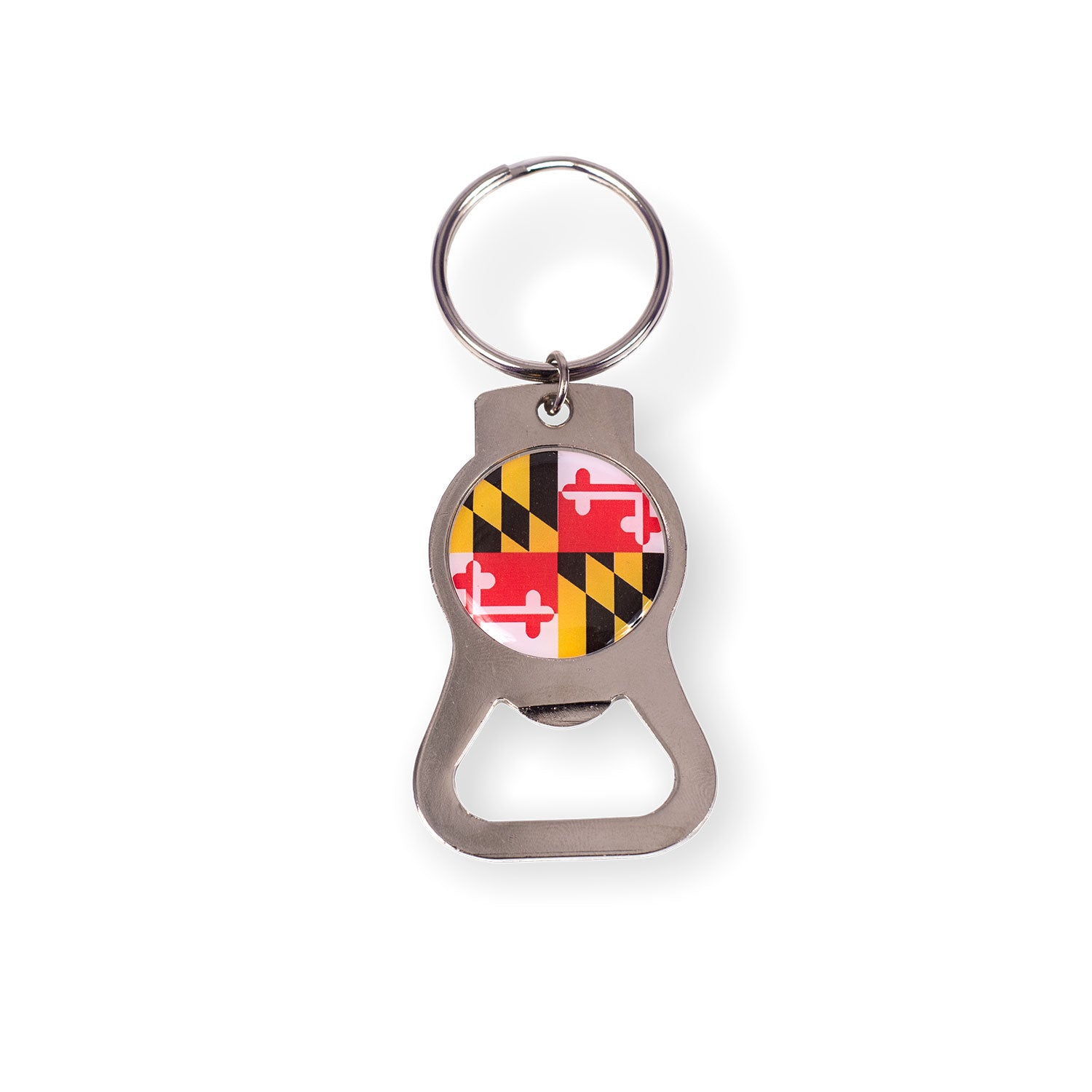 Maryland Flag Crab Key Ring Mini Lanyard